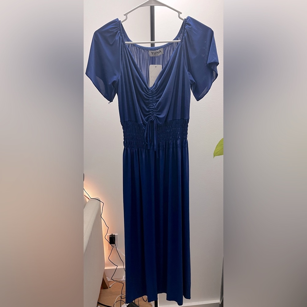 Blue summer dress